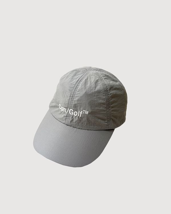 SHELTECH®︎×Cph/Golf™ #BUNKER TECH NYLON CAP GRAY