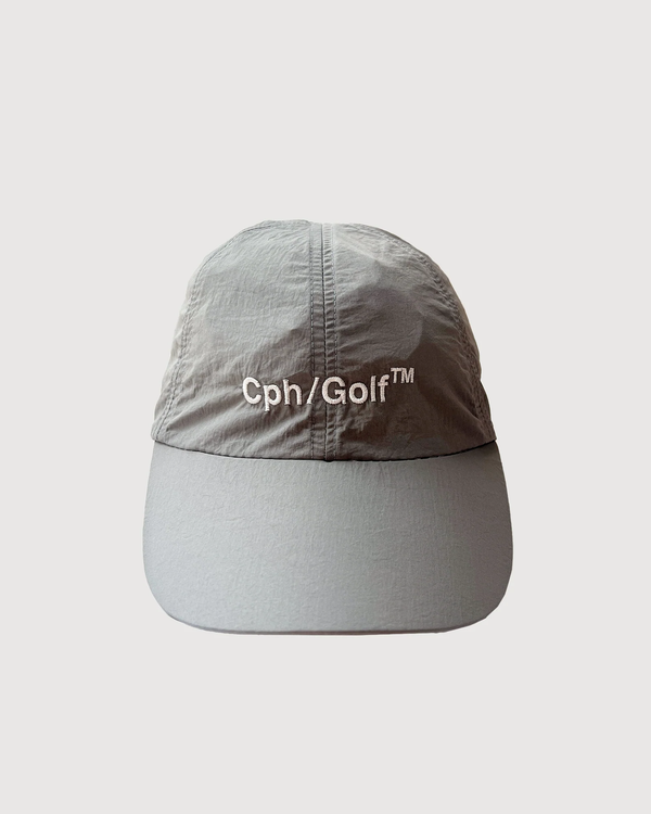 SHELTECH®︎×Cph/Golf™ #BUNKER TECH NYLON CAP GRAY