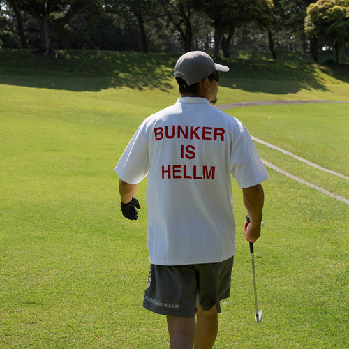 SHELTECH®︎×Cph/Golf™ #BUNKER TECH NYLON CAP GRAY