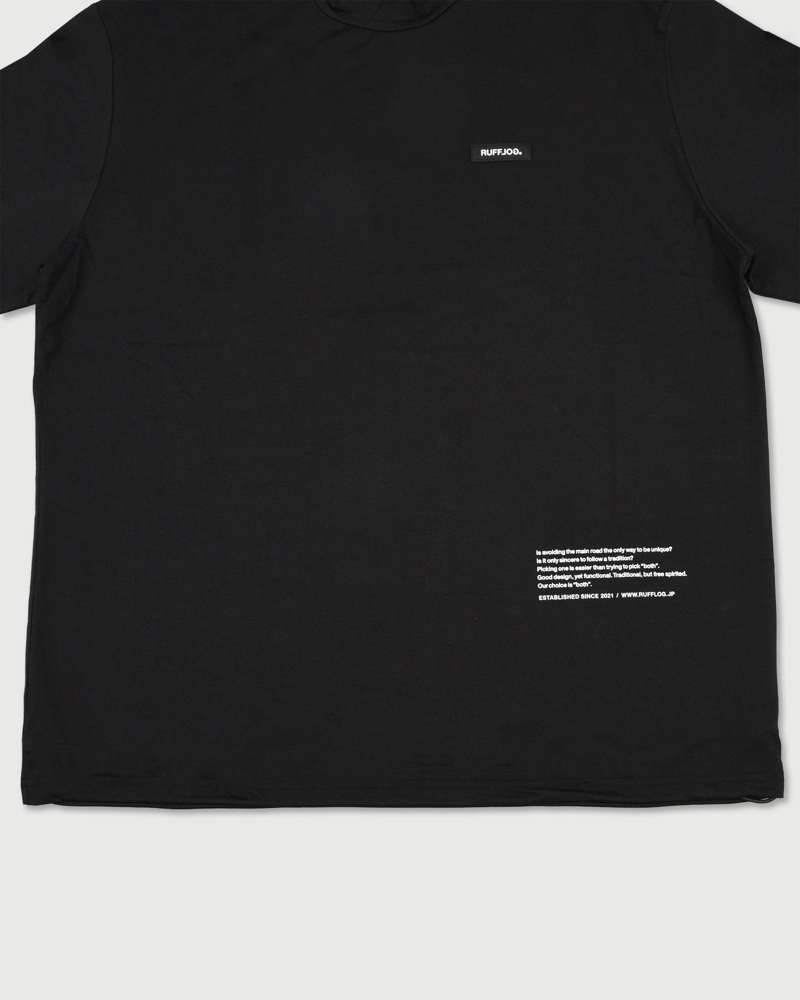 メンズウェア CENTER STRIPE LOGO L/S MOCK NECK RUFFLOG WM CENTER STRIPE LOGO L/S MOCK NECK – RUFFLOG