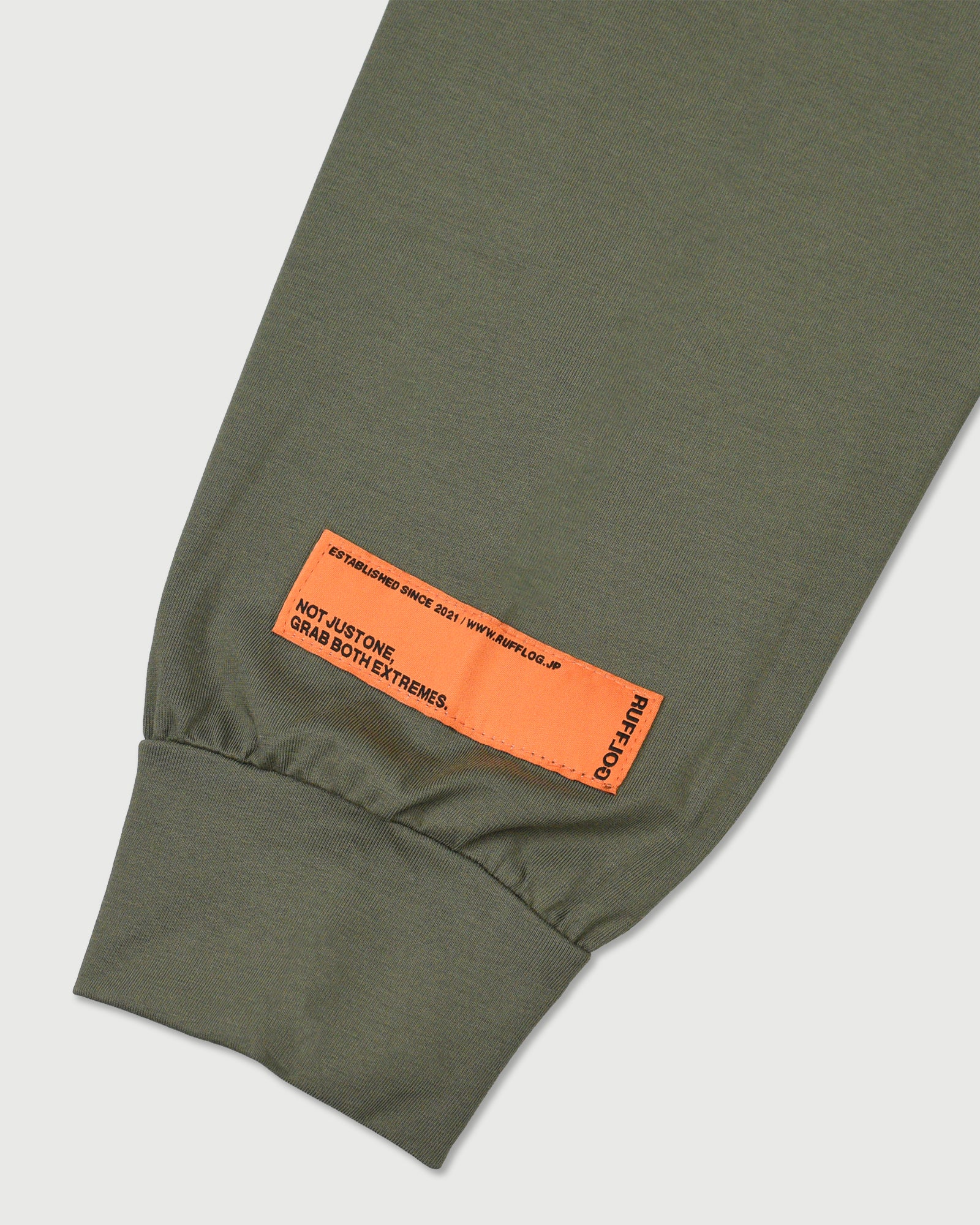 メンズウェア CENTER STRIPE LOGO L/S MOCK NECK RUFFLOG WM CENTER STRIPE LOGO L/S MOCK NECK – RUFFLOG