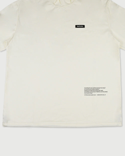 WM CENTER STRIPE LOGO L/S MOCK NECK