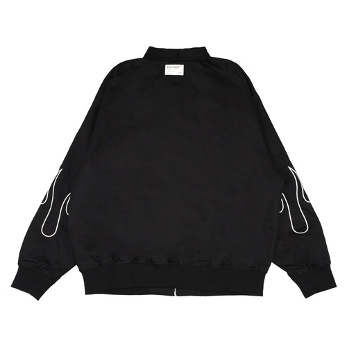 FIRE SLEEVE COTTON TRACK BLOUSON