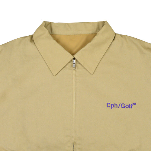 FIRE SLEEVE COTTON TRACK BLOUSON