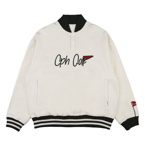 FLAG LOGO MICRO FLEECE PULLOVER