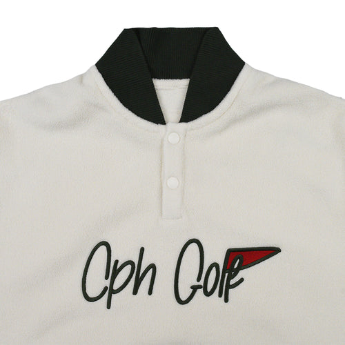 FLAG LOGO MICRO FLEECE PULLOVER