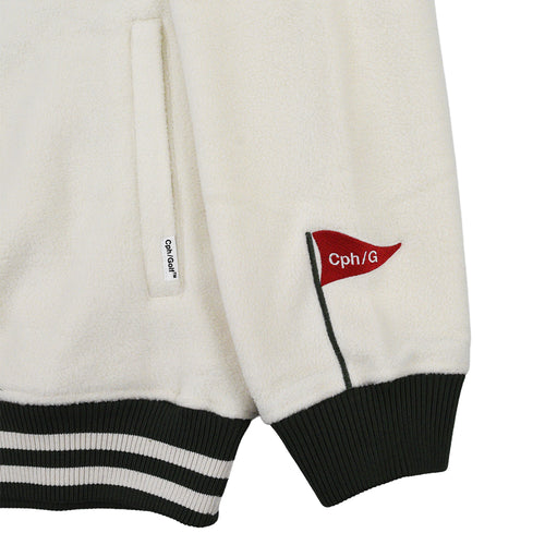 FLAG LOGO MICRO FLEECE PULLOVER