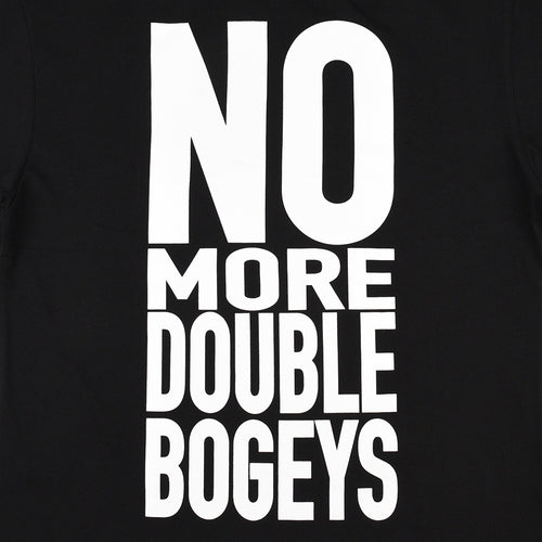 #NO MORE DOUBLE BOGEYS HALF MOCK NECK TEE