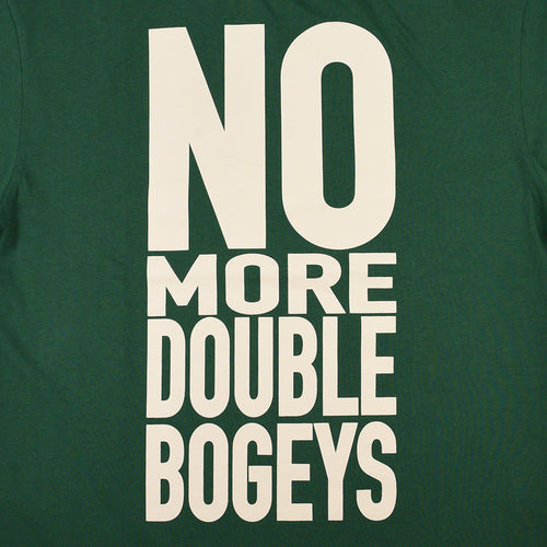 #NO MORE DOUBLE BOGEYS HALF MOCK NECK TEE