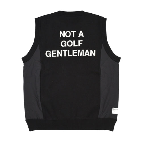 SIDE QUILT KNIT VEST