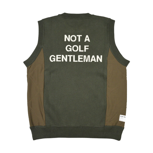 SIDE QUILT KNIT VEST