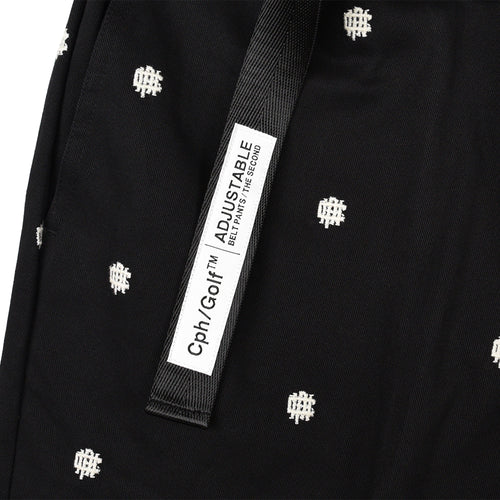 OVERLAP LOGO ADJUSTABLE CHINO