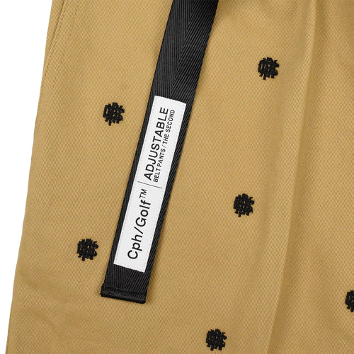 OVERLAP LOGO ADJUSTABLE CHINO