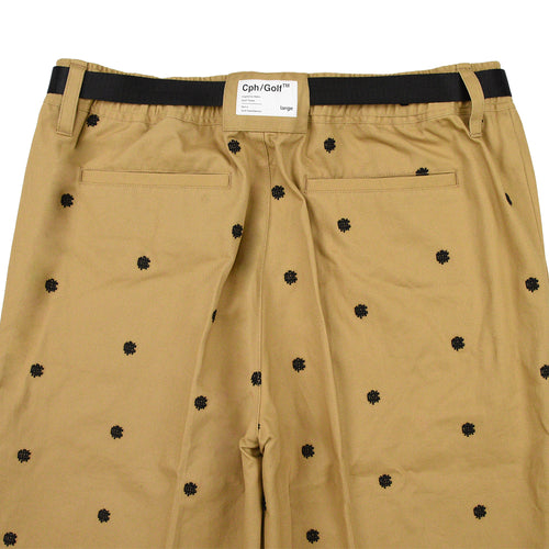 OVERLAP LOGO ADJUSTABLE CHINO