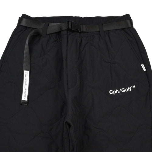 BICOLOR QUILTING JOGGER PANTS