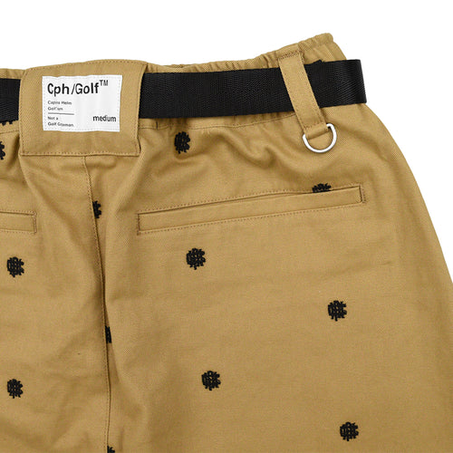 OVERLAP LOGO 2 TUCK SKIRT