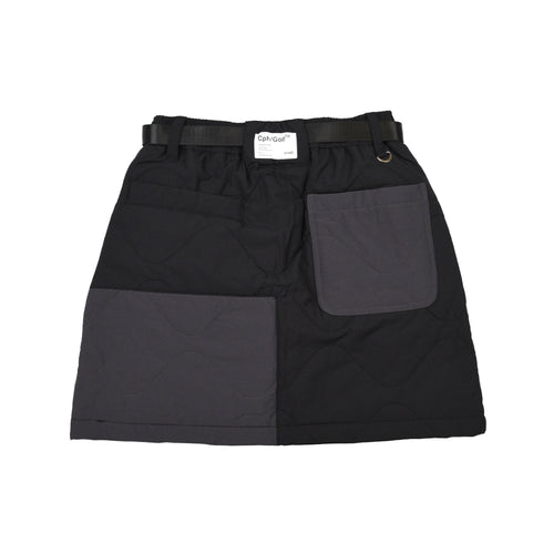 BICOLOR QUILTING SKIRT