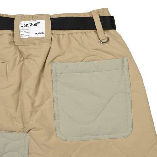 BICOLOR QUILTING SKIRT