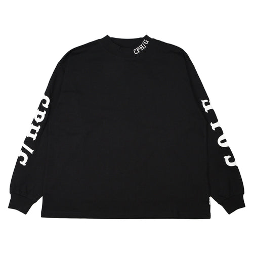 CLASSIC SLEEVE WAPPEN LS MOCK NECK TEE