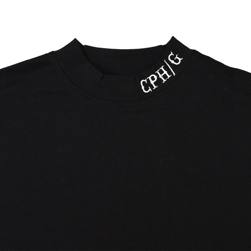 CLASSIC SLEEVE WAPPEN LS MOCK NECK TEE