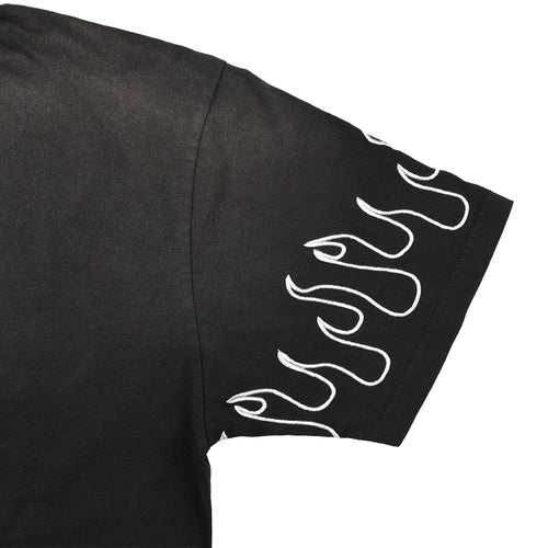 FIRE SLEEVE SS MOCK NECK TEE