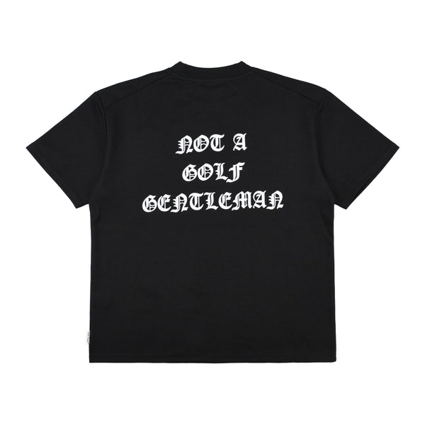 OLD ENGLISH LOGO SS MOCK NECK TEE