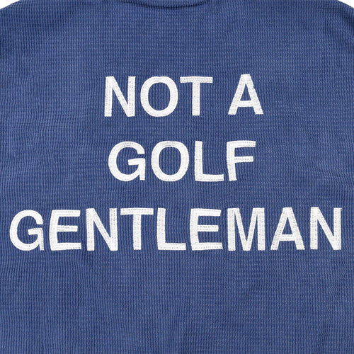 WAFFLE CORDUROY TRACK PULLOVER