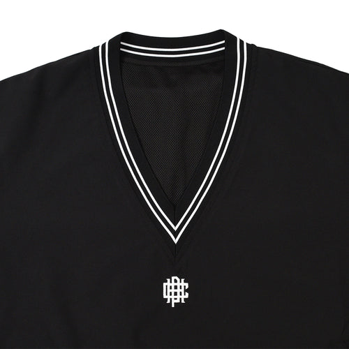 OVERLAP LOGO V NECK PISTE