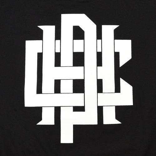 OVERLAP LOGO LS MOCK NECK TEE