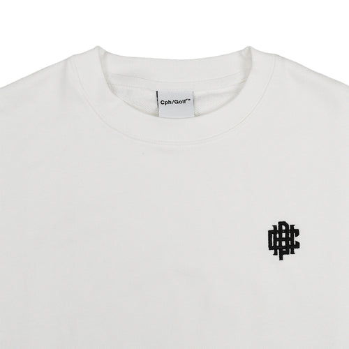 OVERLAP LOGO SLEEVE PULLOVER