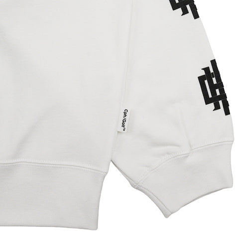 OVERLAP LOGO SLEEVE PULLOVER