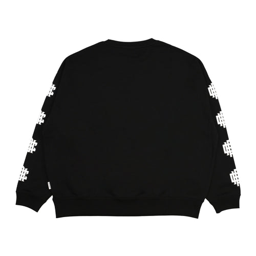 OVERLAP LOGO SLEEVE PULLOVER