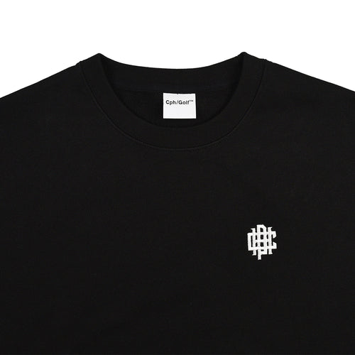 OVERLAP LOGO SLEEVE PULLOVER