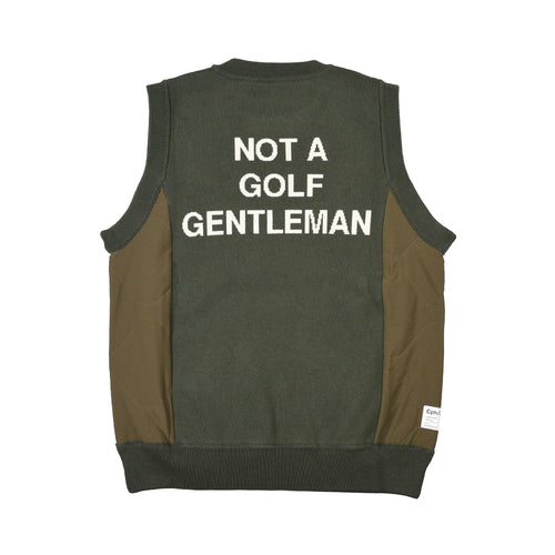 WM SIDE QUILT KNIT VEST