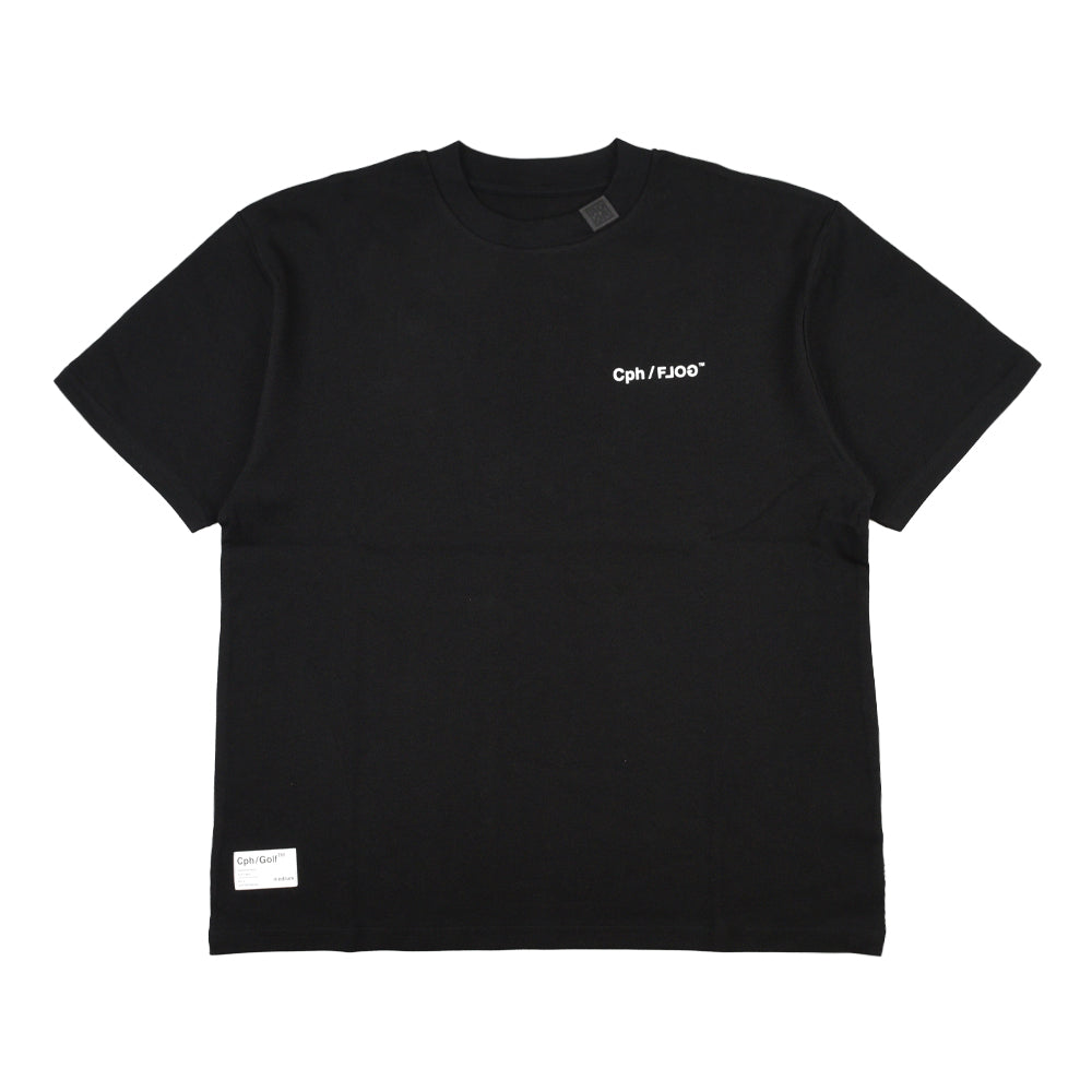 Cph/Golf×RUFFLOG SS MOCK NECK TEE