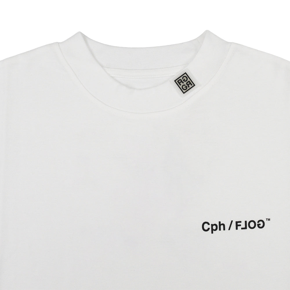 Cph/Golf×RUFFLOG SS MOCK NECK TEE