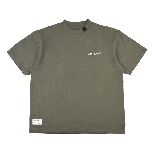 Cph/Golf×RUFFLOG SS MOCK NECK TEE