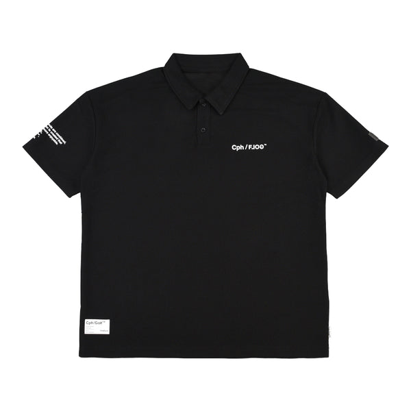 Cph/Golf×RUFFLOG VERTICAL LOGO SS POLO