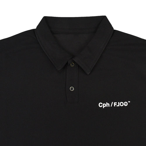 Cph/Golf×RUFFLOG VERTICAL LOGO SS POLO