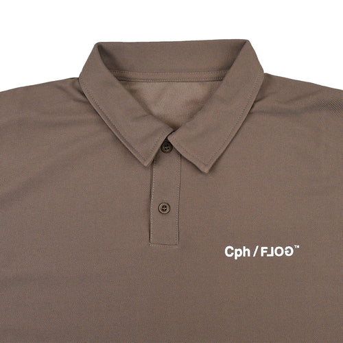 Cph/Golf×RUFFLOG VERTICAL LOGO SS POLO