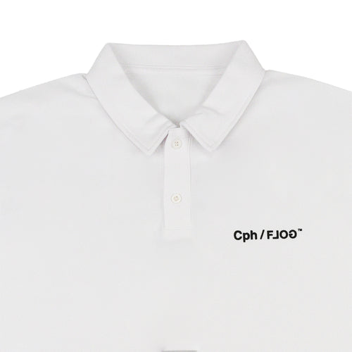 Cph/Golf×RUFFLOG VERTICAL LOGO SS POLO