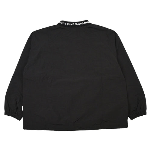 JACQUARD MOCK NECK WIND BREAKER