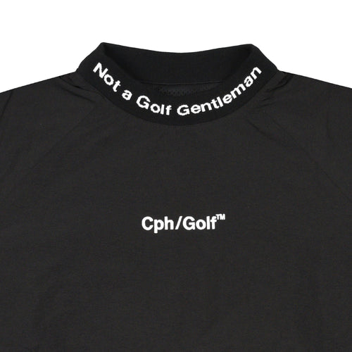 JACQUARD MOCK NECK WIND BREAKER