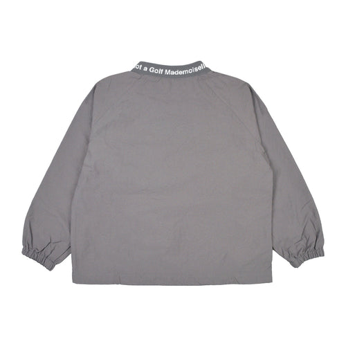 [WOMEN] JACQUARD MOCK NECK WIND BREAKER