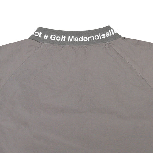 [WOMEN] JACQUARD MOCK NECK WIND BREAKER