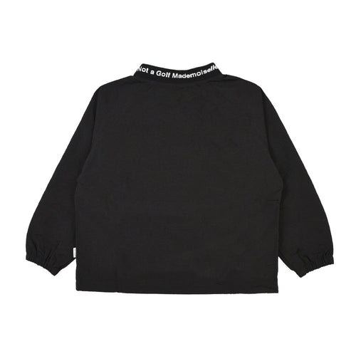 [WOMEN] JACQUARD MOCK NECK WIND BREAKER