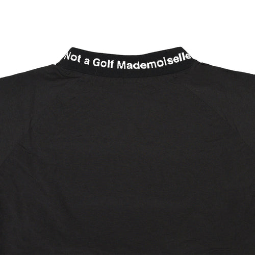 [WOMEN] JACQUARD MOCK NECK WIND BREAKER