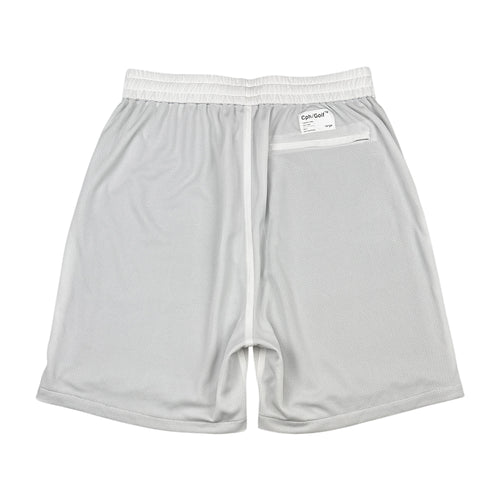 #SLASH LOGO MESH SHORTS