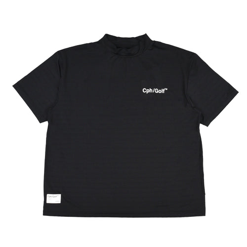 #DOT AIR S/S MOCK NECK TEE