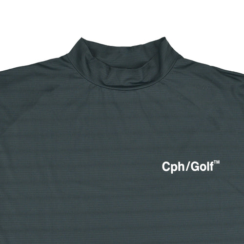 #DOT AIR S/S MOCK NECK TEE